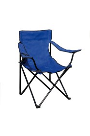 Καρέκλα Παραλίας Από Χάλυβα Μπλέ Χρώμα 42x54x39 / 80 Υ Papillon 55300