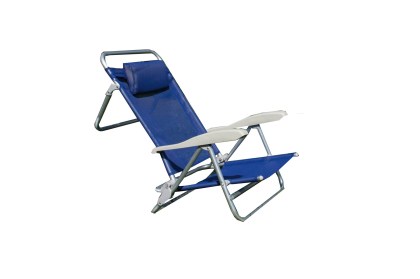 Καρέκλα Παραλίας Αλουμίνιο Μπλέ Χρώμα 39x52x16/82 Υ Papillon 55393